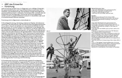 Website for Entwerfen und Gebäudelehre