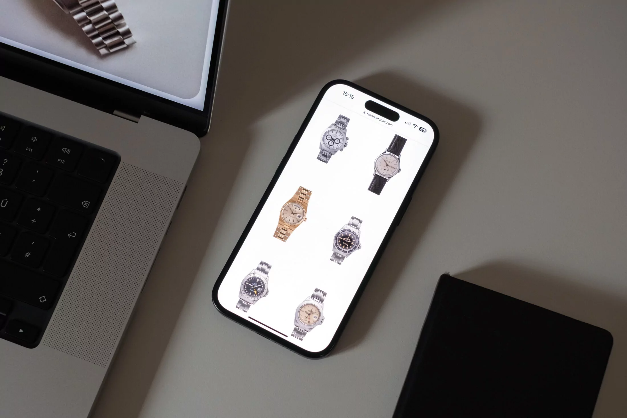 Website for TAAM Watches