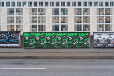 Poster for the ECLAT Festival 2025