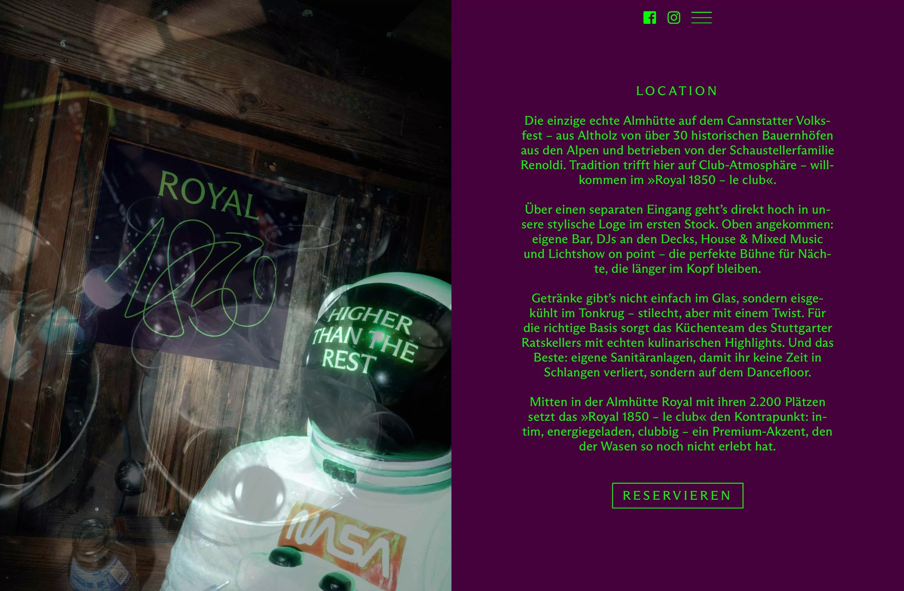 Website for Royal1850