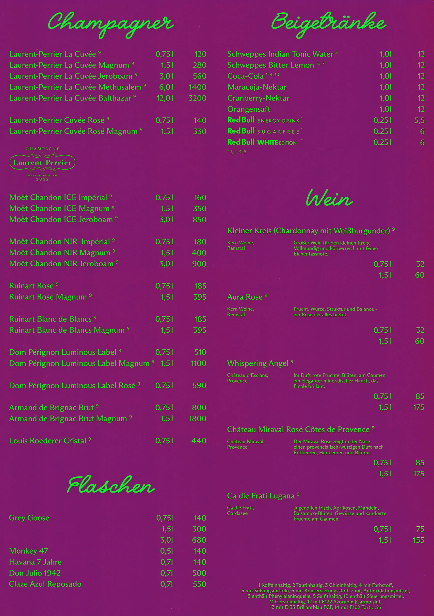 Menu for Royal1850